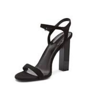 Square Heel Strappy Heels